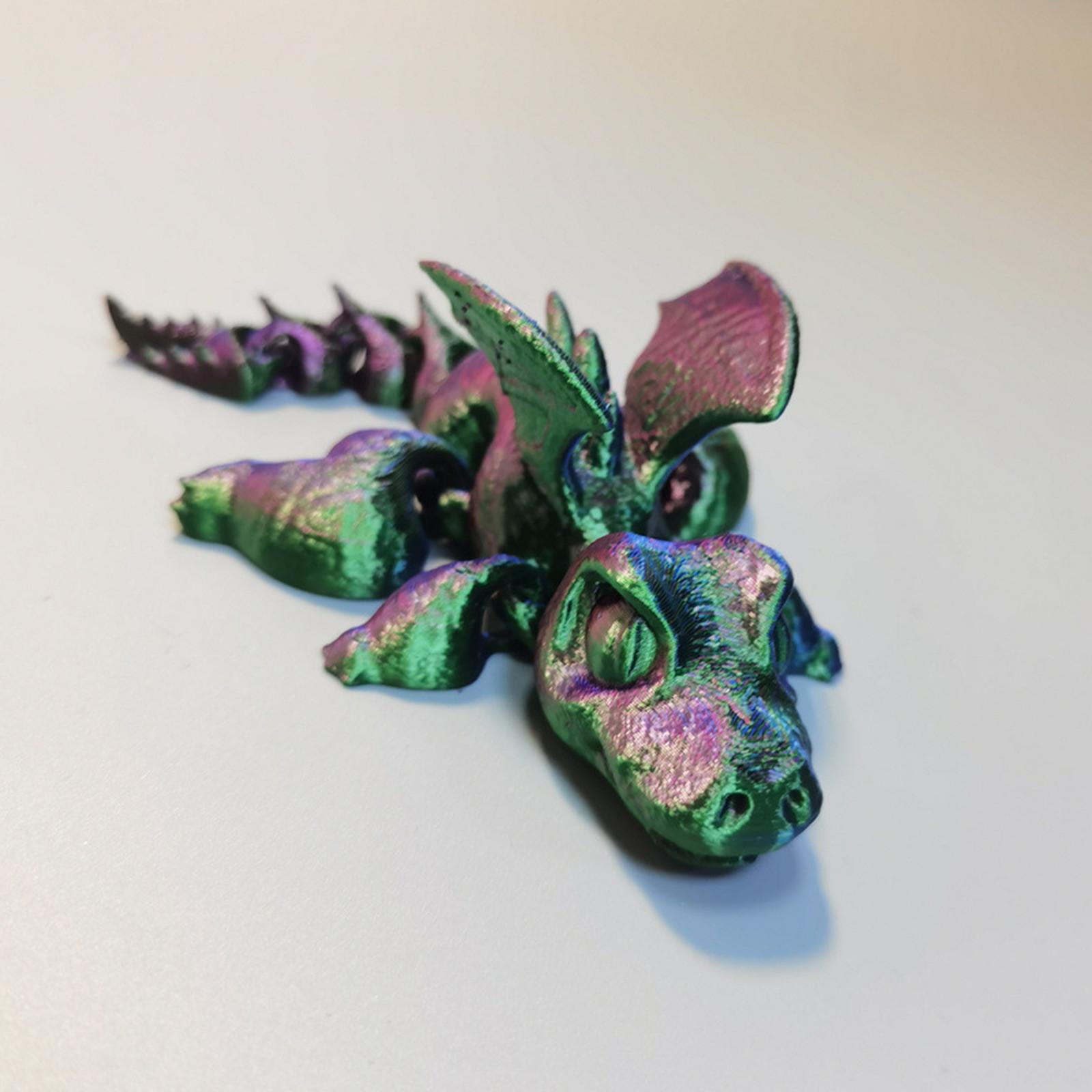 

3D-печатная подвижная игрушка, с подвижными суставами, 3D-печатная игрушка-украшение, снятие стресса, подвижная One Size армия зеленый