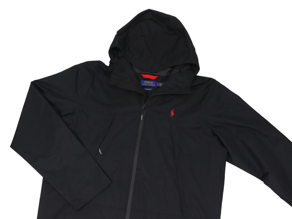 POLO RALPH LAUREN Performance Shell Velikost Černá Pánská Bunda/Větrovka/Mikina s kapucí, M, (Kód produktu 01010045)