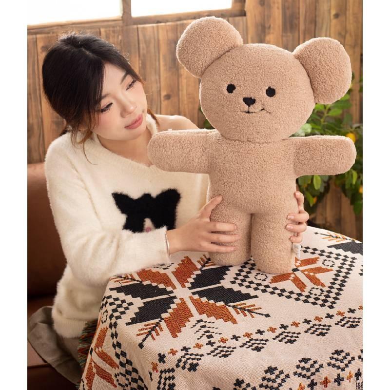 Cute Cartoon Crooked Mouth Bear Plush Toy Girl Children Birthday Holiday Gift