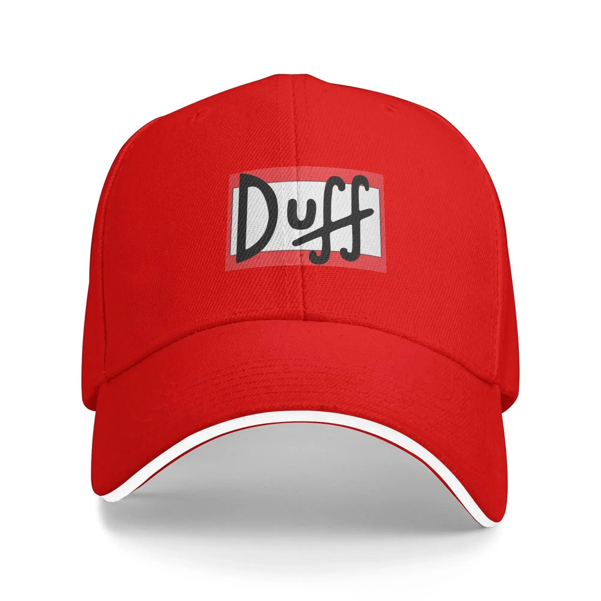 

Duff Beer Повседневная Бейсболка для Бега Хиппи Тракер Летняя Защита от Солнца Унисекс-Подростки y2k Крутые Бейсболки One Size