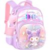New Sanrio Polyester Student Bag Regular Kids' My Melody Pink/Kuromi Purple MH-DB66109