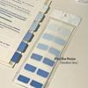 Transparent Writable Index Sticky Notes - Strong Adhesion Markers for Students