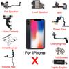 Austausch von Innenteilen für iPhone X Frontkamera Ohrhörer Ladeanschluss Flexkabel Taptic Engine Alle Schrauben
