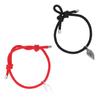Couple Heart Shaped Pendant Bracelet Exquisite Elegant Magnet Bracelet Jewelry Gift