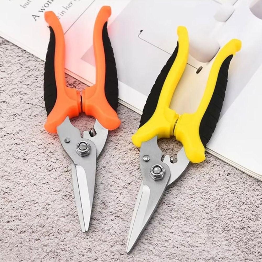 Manually Operated Electrician Scissors Groove Cutting Shears Thin Steel Plate Cutting