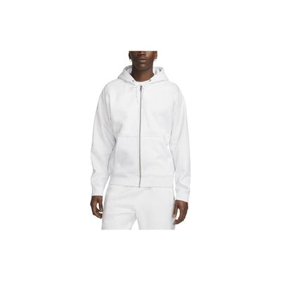 Solo Swoosh Logo Embroidered Hoodie With Drawstring Men Hoodie White DR0403-051
