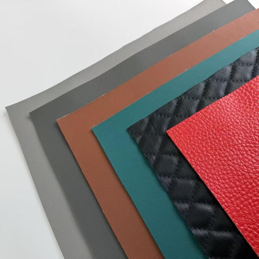 Custom Color 3D PVC Leather-look Waterproof Anti-Mildew Elastic Material Furniture Decorative Shoes Belts Bags Sofas Chair