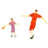10pcs 1/75 1/50 Scale Making Football Game Scene Colorful Football Sports People