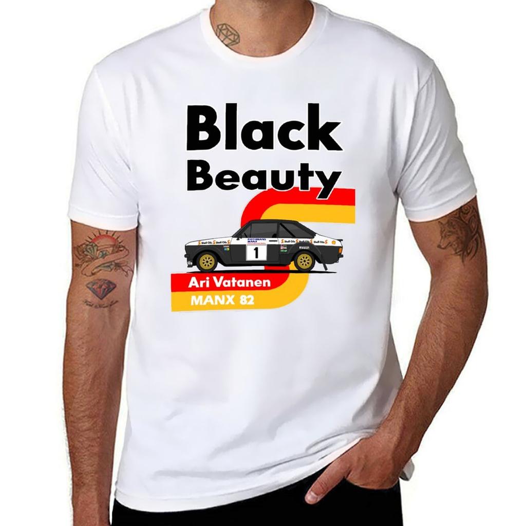 Ari Vatanen Black beauty escort MK2 T-Shirt essential t shirt anime tshirt football t shirt mens graphic t-shirts pack