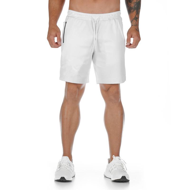 Pantaloni scurți de alergare și fitness respirabili, cu croială slim fit, la modă, de la Muscle Brothers