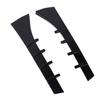 Coppia di Spoiler Laterali per Finestrino Posteriore Look Sportivo Trim Ala Laterale Finestrino Posteriore per Serie 5 F11 Touring