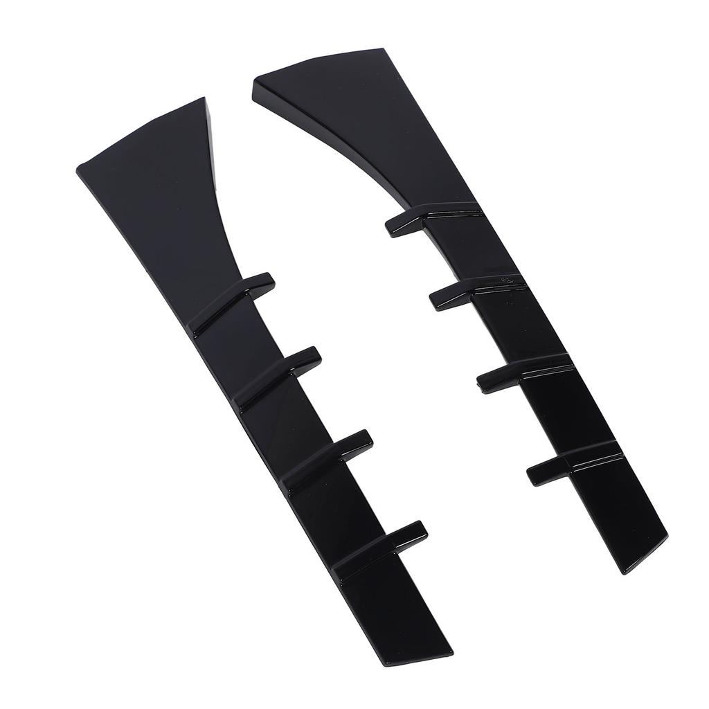 Coppia di Spoiler Laterali per Finestrino Posteriore Look Sportivo Trim Ala Laterale Finestrino Posteriore per Serie 5 F11 Touring