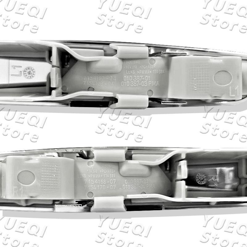 Car Dynamic Side Marker Lights Sequential Turn Signal Lamps For BMW 5 Series F10 F11 F18 528i 528iX 535i 63137154167 63137154168