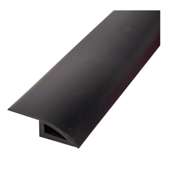 10/15 mm Bodenübergangsstreifen, selbstklebend, wasserdicht, PVC, schneidbar, verschleißfest, abdichtend, universeller Schwellenstreifen für Teppichböden und Fliesenböden
