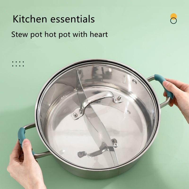 Silicone Pot Handle Grips - Heat Resistant Anti-Scald Kitchen Pot Lid Grips - Non-Slip, Durable, No Electricity Needed