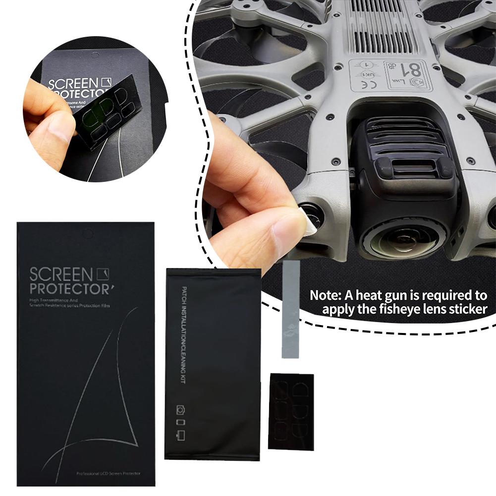 For Dji Avata360 Rader Lens Protective Film Nano Film N3 Flying Glasses Scratch Resistant Protective Film Accessories