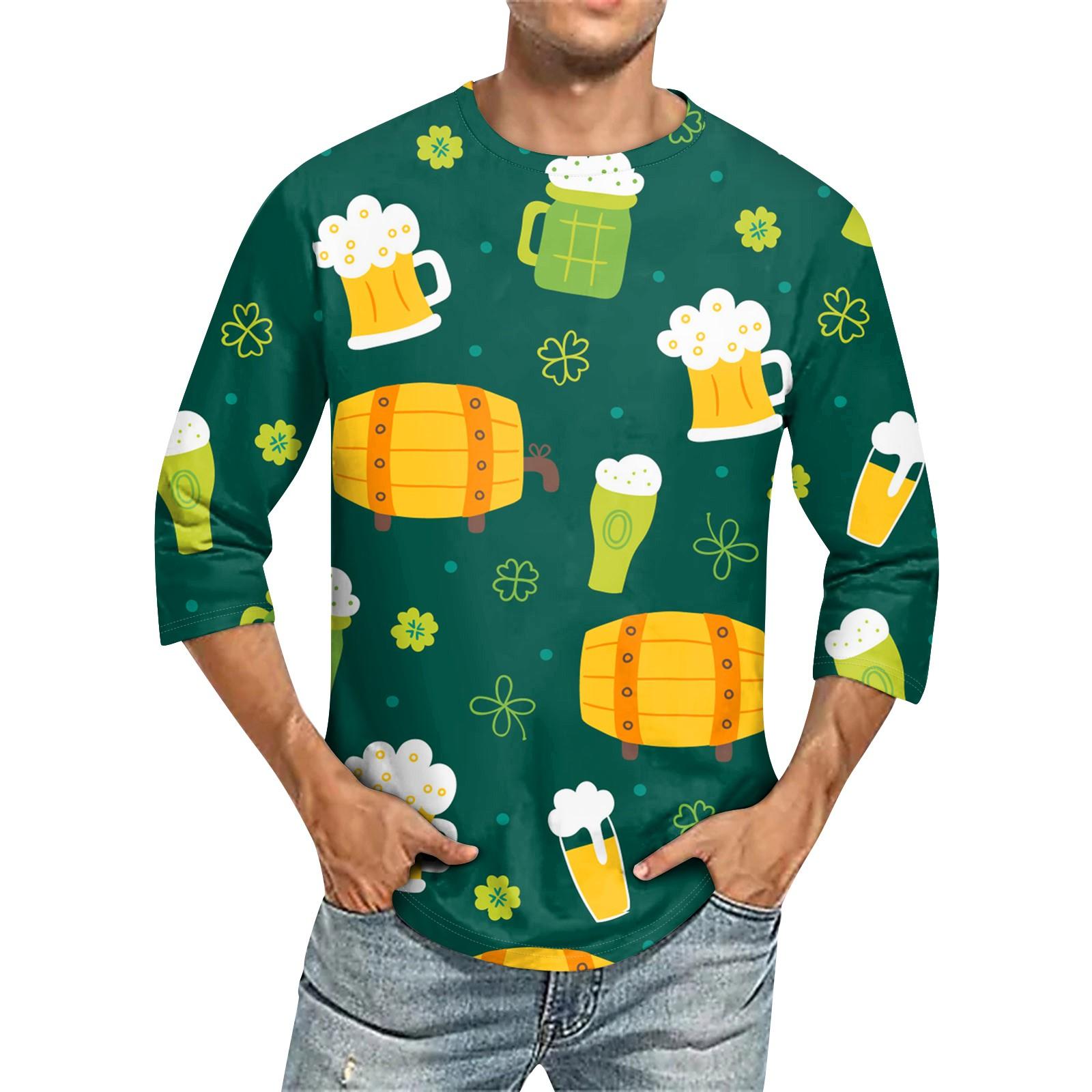 

Чоловіча однотонна футболка з круглим вирізом і три чверті S помаранчевий