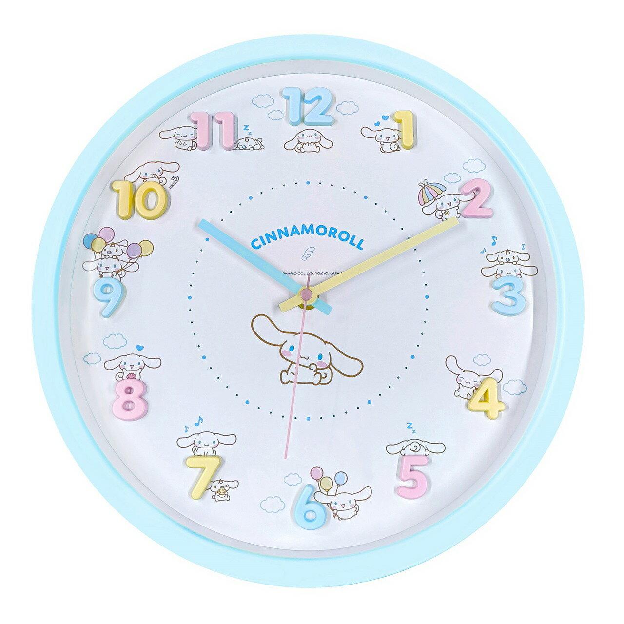 Sanrio Icon Wall Clock Cinnamon Roll