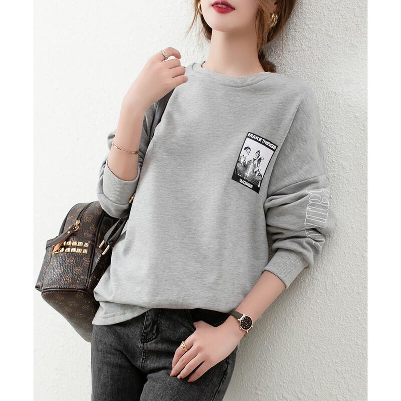 Firstview Women's Casual Long-Sleeve Sweatshirt F21C8564