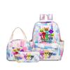 Rhythm zygote student schoolbag children's backpack backpack three-piece set