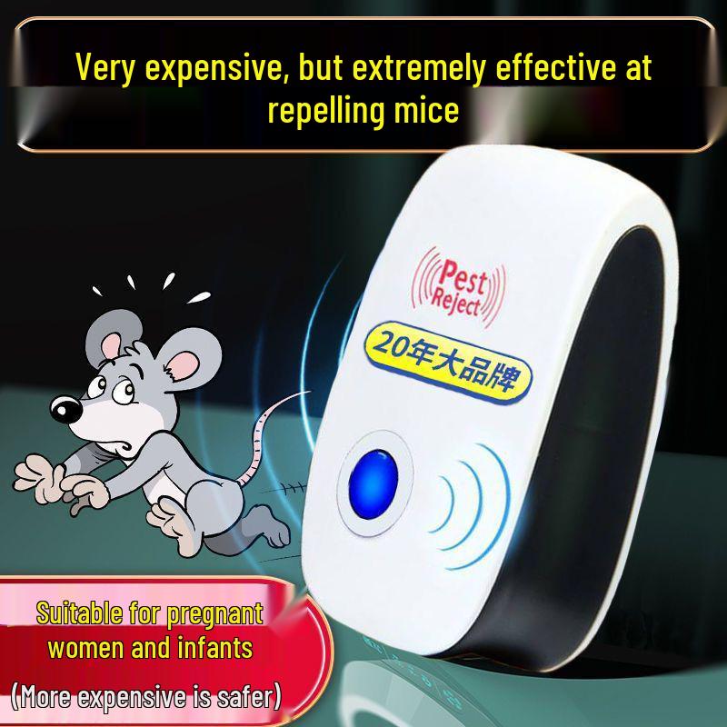 Europäisches Ultraschall-Schädlingsbekämpfungsgerät mit Nachtlicht