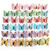 100pcs Simulated 3D Butterflies Versatile Colorful Plastic Butterfly Decorations for Home Garden,Outdoor and Wall decoration