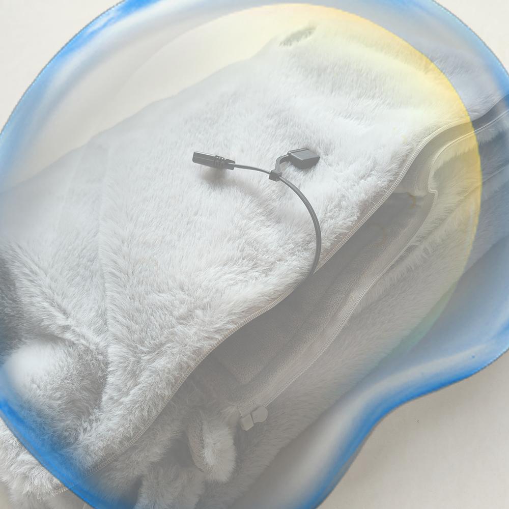 

USB Electric Heated Blanket Wrap Shawl with 3 Heating Level Heated Shawl Wrap Washable for Camping Travel Office China Mainland