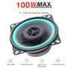 Altoparlante Coassiale HiFi Universale per Auto da 4 Pollici 100W Altoparlante a Banda Intera Stereo Audio per Auto Porta Veicolo Musica