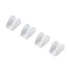 Aluminum Glass Clamp Holder Arc Bracket Adjustable Bracket Glass Clamp Bracket Heavy Duty Half Round Glass Clamp Clip Home Use