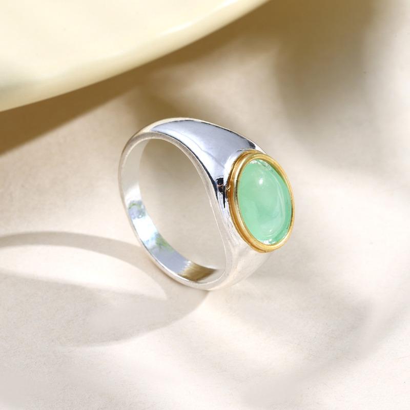 Stylish, Elegant and Warm Women's Sapphire Gemstone Ring Jewelry, Simple Retro Jewelry