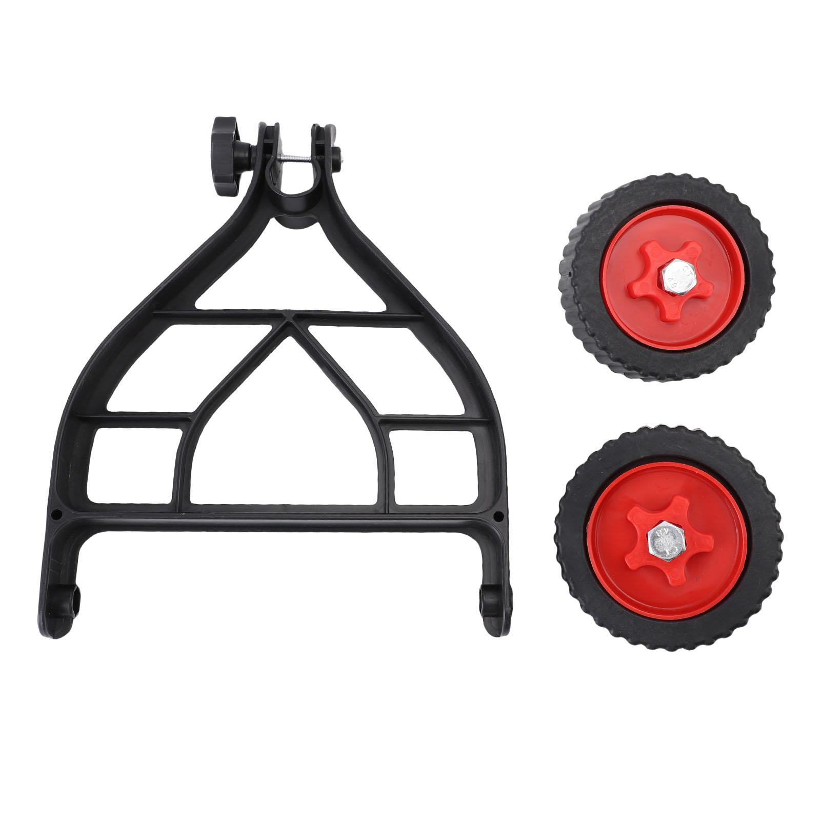 Mfyspace String Trimmer Wheel Attachment Mower Auxiliary Wheel Push Behind Weed Trimmer Adjustable Support Wheels For Grass