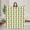 The Muppet Christmas Carol 20th Anniversary Muppet Show Flannel Blanket Novelty Throw Blankets for Home 150*125cm Bedspread