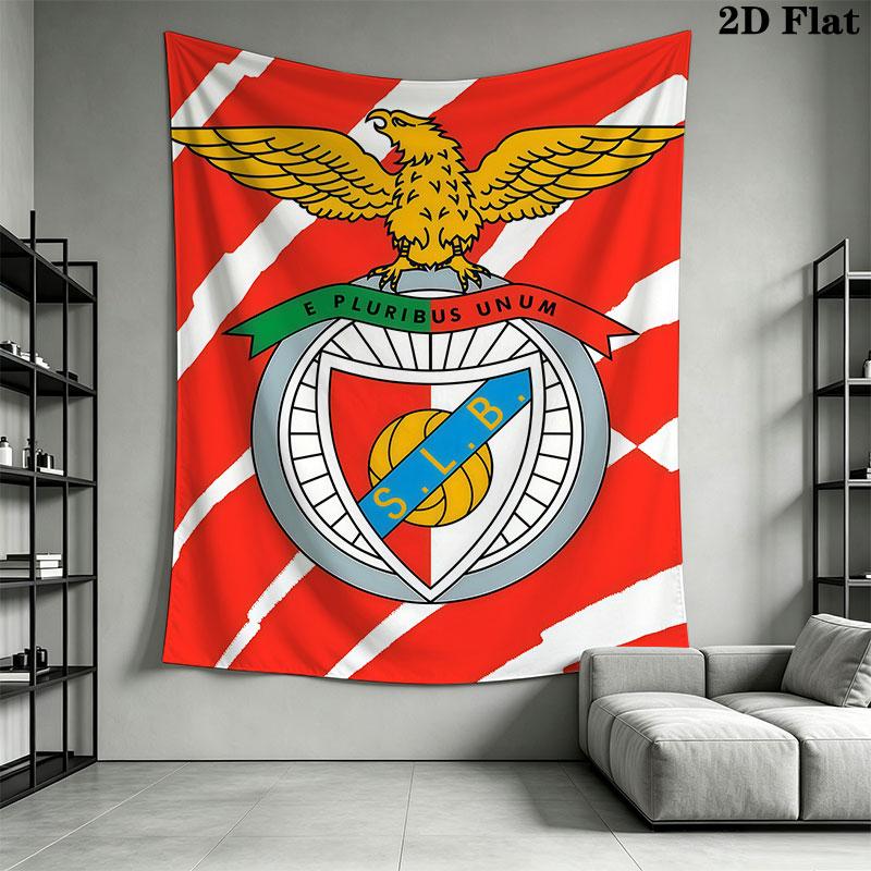 Benfica POSTER Wandbehang Gedruckte Stoffdecke Dekorative Wandteppiche für Schlafzimmer Wohnzimmer Heimdekoration