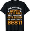 Gut Besser Am Besten Nie Ruhen Motivation Spruch Bären T-Shirt