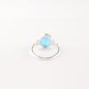 Swiss Blue Topaz Gemstone 925Sterling Silver Jewelry Handmade Ring Birthday Gift RR-66-18