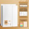 Large Capacity Test Paper Storage Bag with Transparent Insert Pages for Students