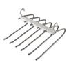J1UL1N Trouser Hanger Space Saving Hanger Folding Hanger Multi-Function Organizer A