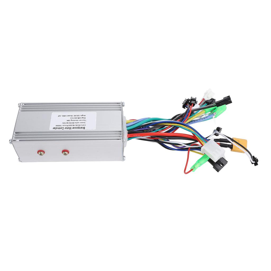 36V 48V 60V 1000W 38A 3 Mode Brushless Sine Wave Controller 5540 with V890 LCD Display Panel Electric Bike Conversion Kit