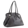 BVLGARI Bvlgari Bvlgari Twist Tote Bag Brown Brown Calfskin Women Used