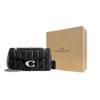 Coach Tabby 26 Quilted Turnlock Closure Napa Leather Shoulder Bag Medium Women Shoulder Bag Black CP150-LHBLK