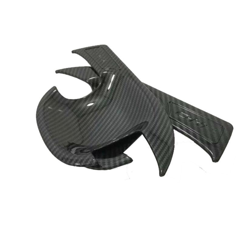 For Toyota C-HR CHR 2017 2018 ABS Carbon Fiber Door Handle Bowl Molding Sticker Panel Cover Frame Stiker Trim 6PCS