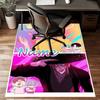 Custom KPop Demon Hunters Mat Personalized Name, Polyester Washable Indoor Entryway Rug, Gift for Christmas, Easter, Thanksgiving Day