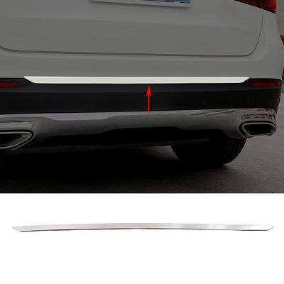 For Mercedes Benz GLC Class GLC220 250 300 350 X253 2015  Car Rear Bumper Strip Garnish Decorate Trim Chrome Sequin