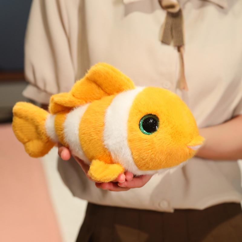 Super Soft Marine Animal Plush Dolls - Shark Crab Fish Octopus Whale & Tortoise - Simulation Cartoon Toys for Birthday & Christm