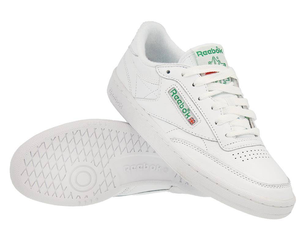 Women's White Reebok Club C Sports Shoes (CN0905)