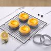 Stainless Steel French Perforated Tart and Cake Mousse Ring