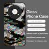 Stylish Dragon Leopard Marble Texture Tempered Glass Phone Case for Huawei Honor 400 200 100 90 80 Magic 7 Pro 6 5 Lite X9 Cover