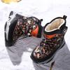 Autumn and winter velvet children's winter boots cold cotton boots women's shoes snow boots thickened boys boots cotton shoes warm snow shoes