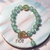 Daisy Popcorn Beaded Bracelet: Elegant Women's Hand Jewelry
