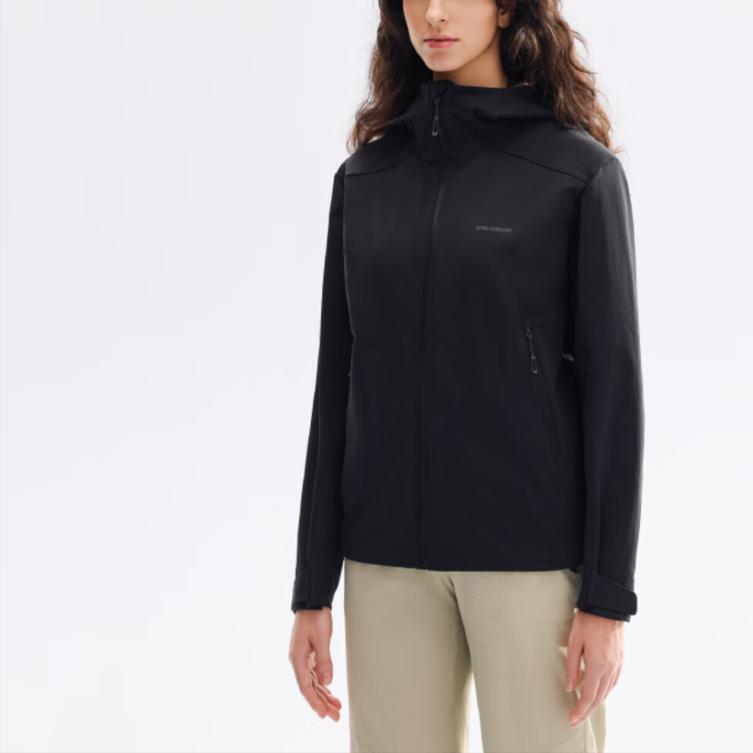 Salomon Outpeak Softshell Windproof Water-Resistant Warm Breathable Cold-Weather Jacket Women Jacket C26565